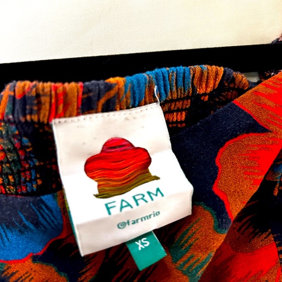 Farm Rio Colorful Floral Midi Dress - Picture 3 of 5